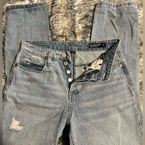 Blanc NYC high rise straight leg Jeans